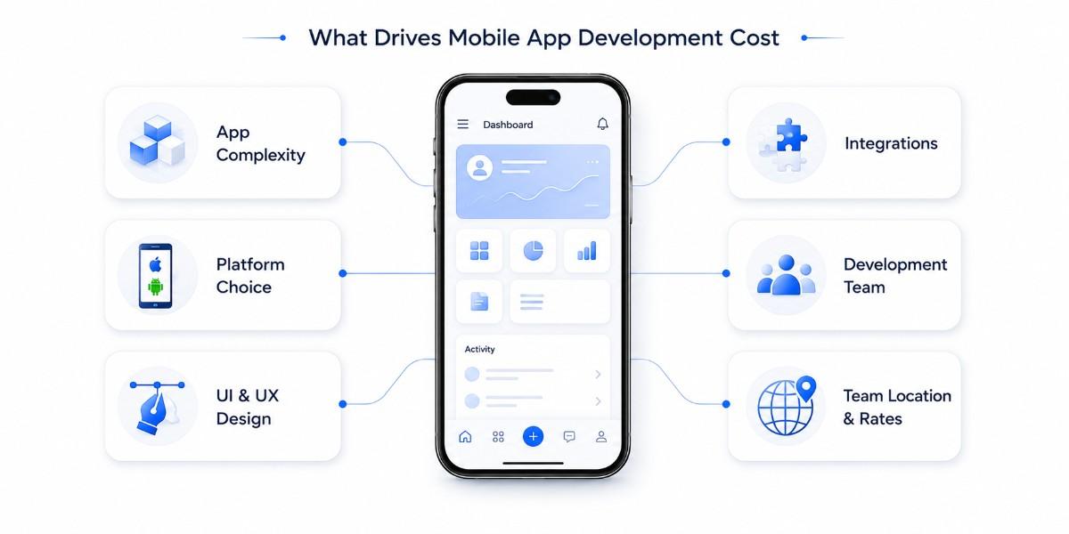 a snapshot of factors that drives mobile app development cost.